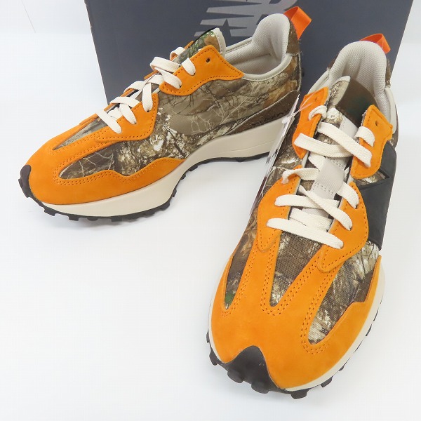 実際に弊社で買取させて頂いた【未使用】New Balance×atmos/ニューバランス×アトモス リアルツリー カモ MS327ART/29.0