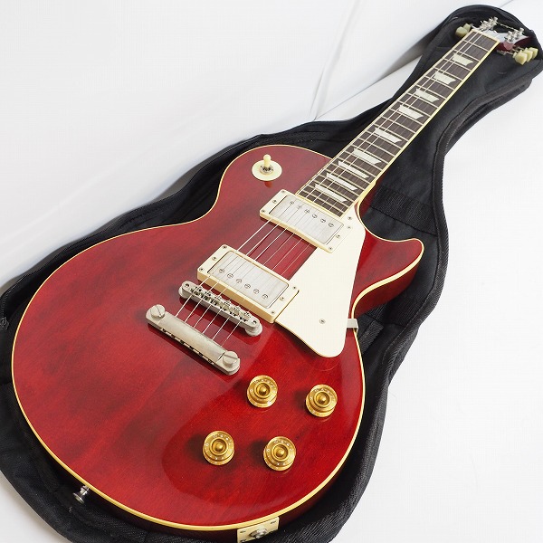 実際に弊社で買取させて頂いた★Epiphone/エピフォン Les Paul Standard/レスポール スタンダード ギブソンヘッド 日本製 ソフトケース付