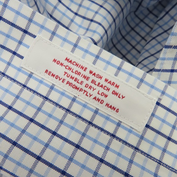 実際に弊社で買取させて頂いたBROOKS BROTHERS/ブルックス ブラザーズ チェック柄長袖シャツ 16-31の画像 5枚目