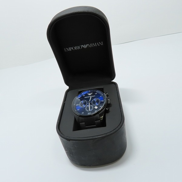 実際に弊社で買取させて頂いたEMPORIO ARMANI/エンポリオアルマーニ クォーツ/ウォッチ/腕時計 AR-5921【動作未確認】の画像 9枚目