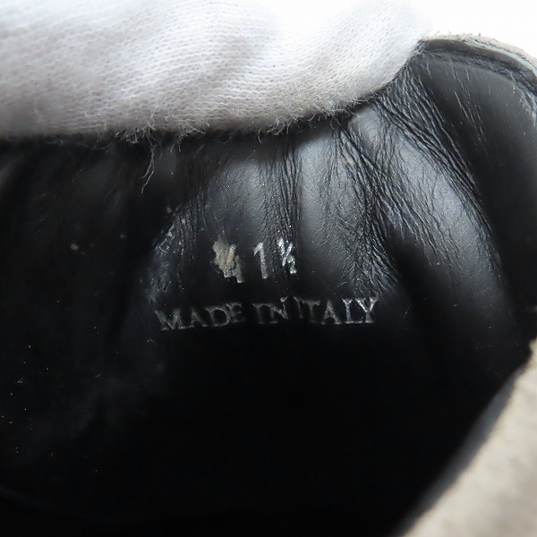 実際に弊社で買取させて頂いたJIMMY CHOO/ジミーチュウ CASH ロゴプレート/スタースタッズ ローカットスニーカー 41.5の画像 5枚目