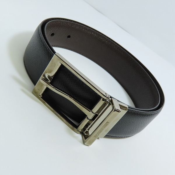 実際に弊社で買取させて頂いたBURBERRY/バーバリー レザーベルト 30/75