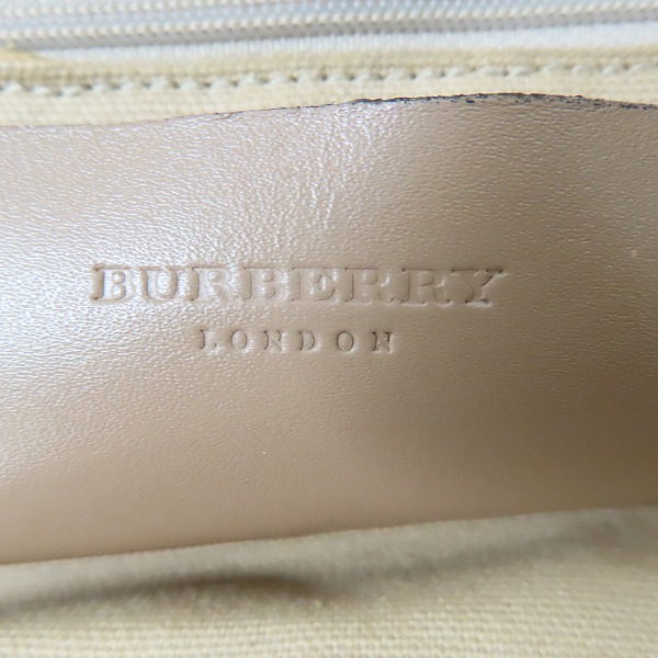 実際に弊社で買取させて頂いたBURBERRY/バーバリー ハンドバッグの画像 4枚目