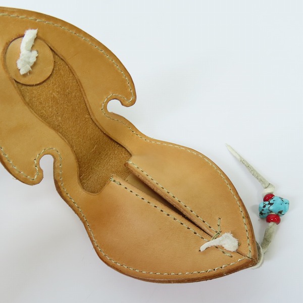 実際に弊社で買取させて頂いたFIRST ARROW'S/ファーストアローズ コンチョ レザー コインケース/ウォレットの画像 3枚目