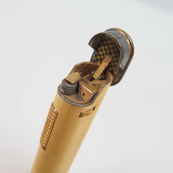 実際に弊社で買取させて頂いたdunhill/ダンヒル サイドローラーガスライター ゴールドの画像 3枚目