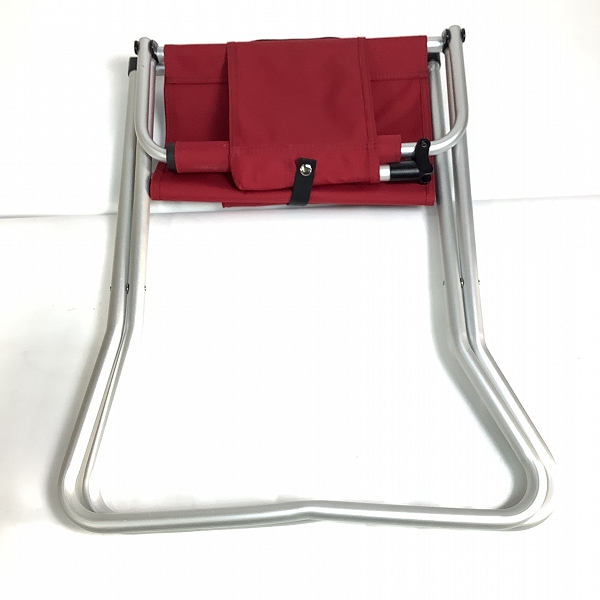 実際に弊社で買取させて頂いた★snow peak/スノーピーク FDチェアワイド レッド 折り畳み 椅子/チェアの画像 6枚目