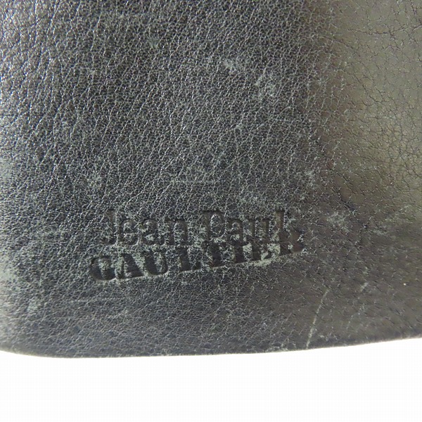 実際に弊社で買取させて頂いたJEAN PAUL GAULTIER/ジャンポールゴルチェ レザー ショルダーバッグの画像 4枚目