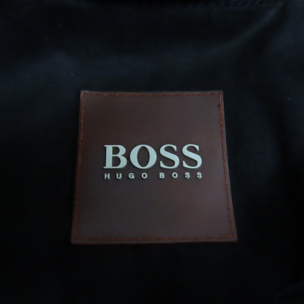 実際に弊社で買取させて頂いたHUGO BOSS/ヒューゴボス ジップアップ コート/48の画像 2枚目