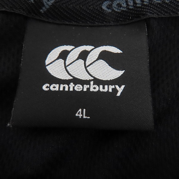 実際に弊社で買取させて頂いたCANTERBURY/カンタベリー WORKOUT TEE ラグビー トレーニングウエア/RP32021B/4Lの画像 2枚目