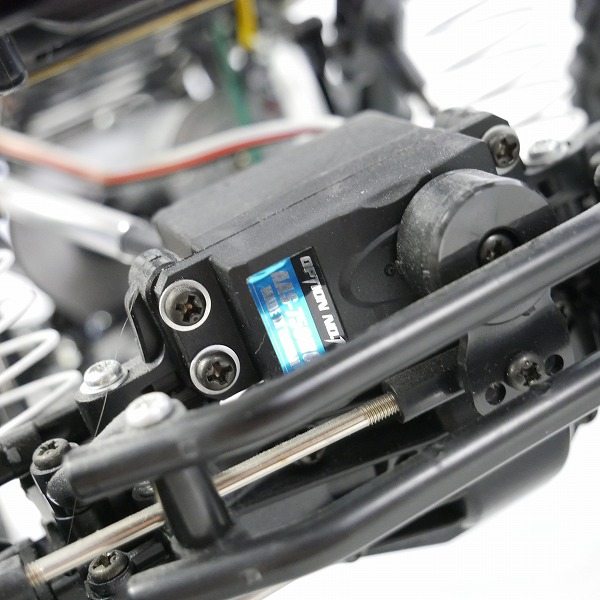 実際に弊社で買取させて頂いた【組立済/動作未確認】タミヤ 1/10 電動RC 4×4 オフロードカー トヨタ ランドクルーザー40/OPTION MT-315 2.4GHZ プロポ付きの画像 7枚目