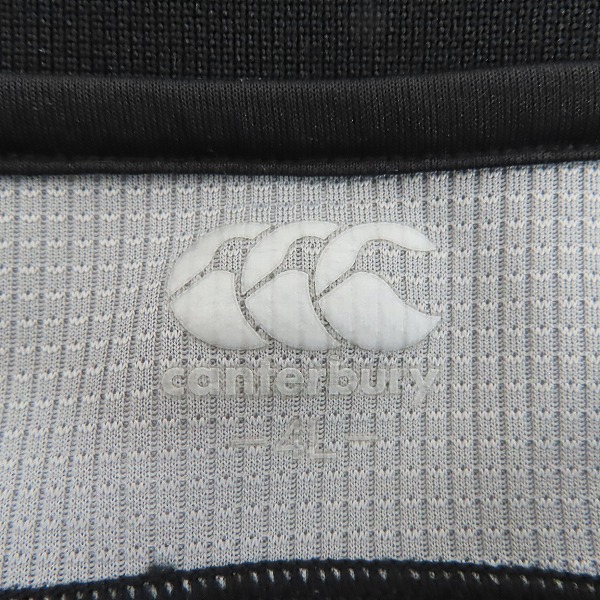 実際に弊社で買取させて頂いたCANTERBURY/カンタベリー ラグビー日本代表 モデル 桜エンブレム刺繍 半袖 ポロシャツ R30006JH/4Lの画像 2枚目