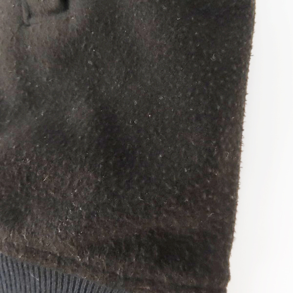 実際に弊社で買取させて頂いたNO ID/ノーアイディー 中綿ウールジャージー×グログラン 切替 Wライダース ジャケット 839006-135B/1の画像 6枚目