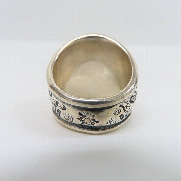 実際に弊社で買取させて頂いたBill Wall Leather/BWL/ビルウォールレザー  グラフィティ ドーム リング 20号の画像 2枚目