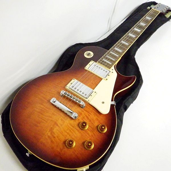 実際に弊社で買取させて頂いた★Epiphone/エピフォン Les Paul Standard/レスポールスタンダード サンバースト ソフトケース付 