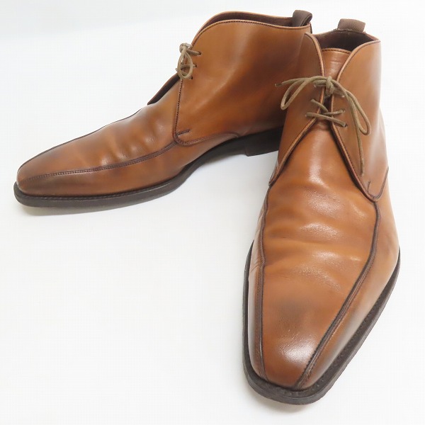 実際に弊社で買取させて頂いたPaul Smith/ポールスミス レザー チャッカブーツ/シューズ/29.0