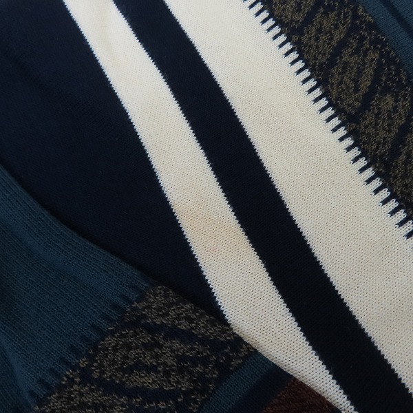 実際に弊社で買取させて頂いたHUGO BOSS/ヒューゴボス ボーダー セーター /US38の画像 7枚目