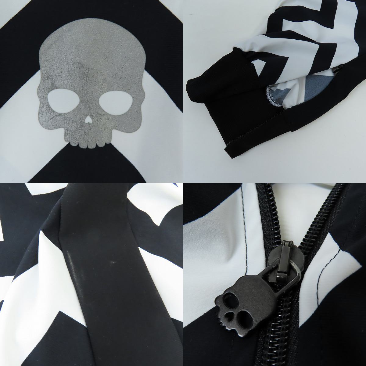 実際に弊社で買取させて頂いたHYDROGEN/ハイドロゲン ジオメトリック ジャケット/パンツ セットアップ/Lの画像 9枚目