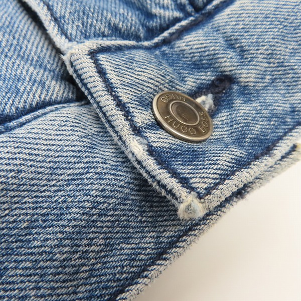 実際に弊社で買取させて頂いたHUGO BOSS/ヒューゴボス ボア デニムジャケット INT:Sの画像 6枚目