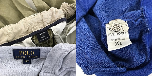 実際に弊社で買取させて頂いた【おまとめ品】リーバイス/ギャップ/ポロラルフローレン/ハイドロゲン 他 メンズ/キッズ Tシャツ/パーカー/デニムパンツ 等の画像 2枚目
