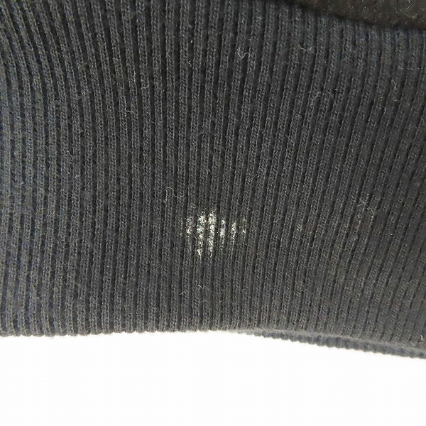 実際に弊社で買取させて頂いたNO ID/ノーアイディー 中綿ウールジャージー×グログラン 切替 Wライダース ジャケット 839006-135B/1の画像 7枚目