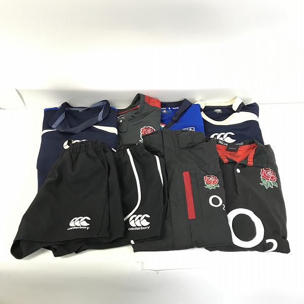 実際に弊社で買取させて頂いた【おまとめ品】CANTERBURY/カンタベリー NIKE/ナイキ marten/モルテン ラグビー ウェア/ユニフォーム/ウインドジャケット 等