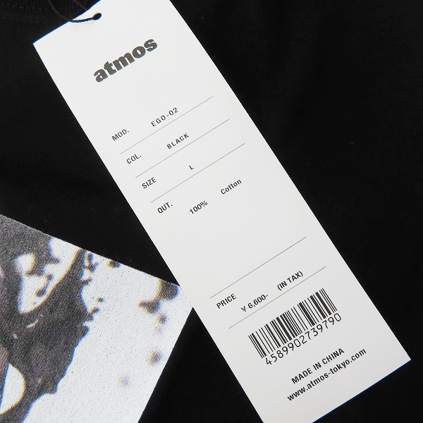 実際に弊社で買取させて頂いた【未使用】atmos×YONEYAMA MAI×Anicoremix Gallery/アトモス×米山舞 EGO TEE (陰）限定コラボTシャツ/Lの画像 4枚目