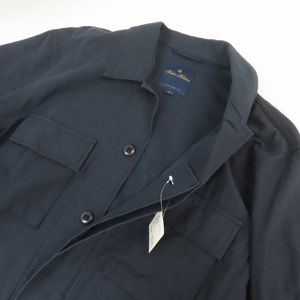 実際に弊社で買取させて頂いた【未使用】Brooks Brothers/ブルックスブラザーズ フィールドジャケット 100205153/Mの画像 5枚目