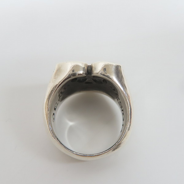 実際に弊社で買取させて頂いたDEAL DESIGN/ディールデザイン クロス ホースシュー リング 21号の画像 5枚目