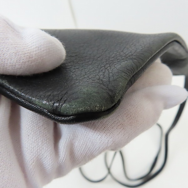 実際に弊社で買取させて頂いたJEAN PAUL GAULTIER/ジャンポールゴルチェ レザー ショルダーバッグの画像 6枚目