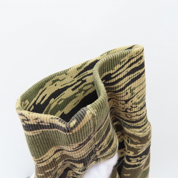 実際に弊社で買取させて頂いたBack Channel/バックチャンネル カモフラ柄 ジップアップパーカー/Lの画像 5枚目