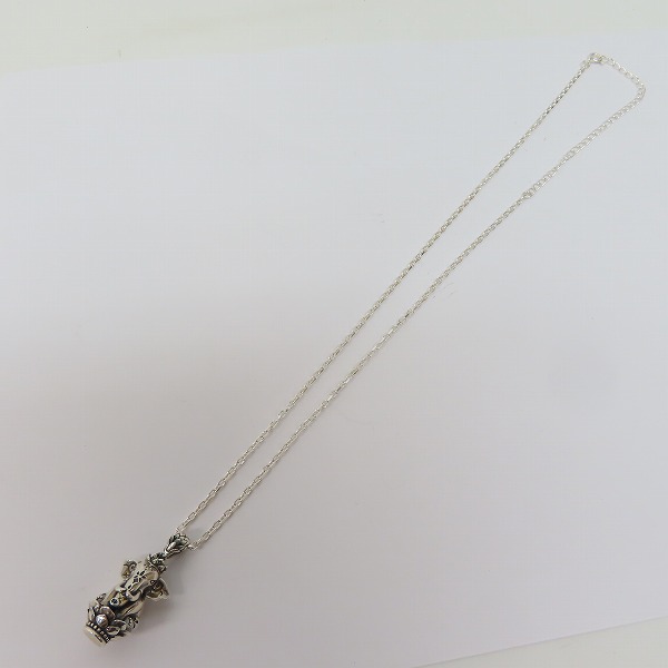 実際に弊社で買取させて頂いたBloody Mary/ブラッディマリー ドラビラチャーム w/イエローダイヤモンド/チェーン付きの画像 6枚目