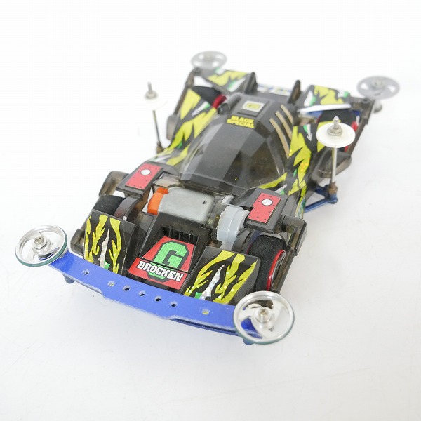 実際に弊社で買取させて頂いた【完成品】TAMIYA/タミヤ ミニ四駆 1/32 ブロッケンギガント/ブラックスペシャル 2点セットの画像 1枚目