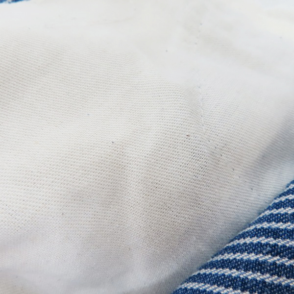 実際に弊社で買取させて頂いたDickies/ディッキーズ オーバーオール ヒッコリー ストライプ/36×34の画像 5枚目