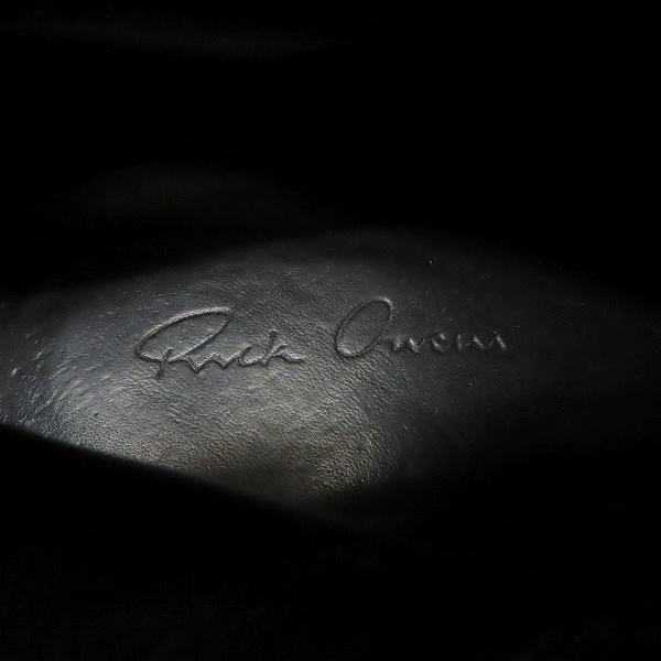 実際に弊社で買取させて頂いた【ジャンク】Rick Owens/リックオウエンス ヒールブーツ 38の画像 5枚目