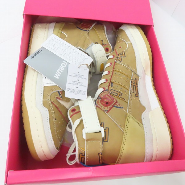 実際に弊社で買取させて頂いたadidas/アディダス× Eric Emanuel/エリック エマニュエル FORUM 84 HI X EE/フォーラム 84 ハイ GW9711/29.5の画像 8枚目