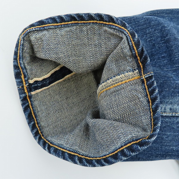 実際に弊社で買取させて頂いたTHE FLAT HEAD/フラットヘッド デニムパンツ 3005SPC W29L34の画像 9枚目