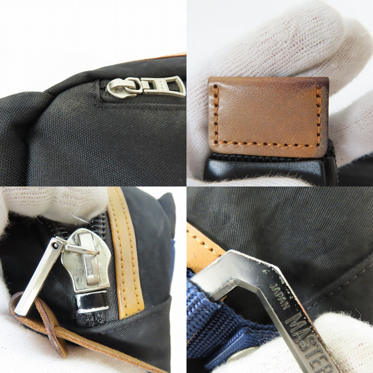 実際に弊社で買取させて頂いたMASTER PIECE/マスターピース ウェストバッグ LINK 02346の画像 9枚目