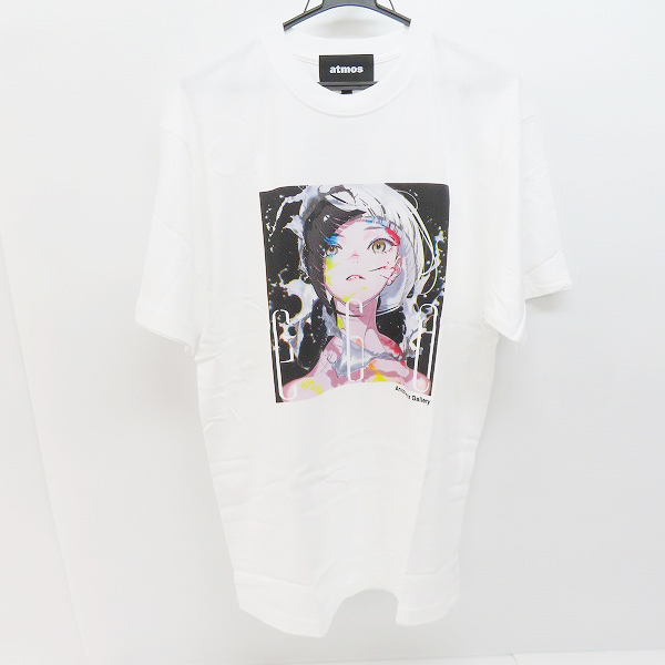 実際に弊社で買取させて頂いた【未使用】atmos×YONEYAMA MAI×Anicoremix Gallery/アトモス×米山舞 EGO TEE (陽）限定コラボTシャツ/L