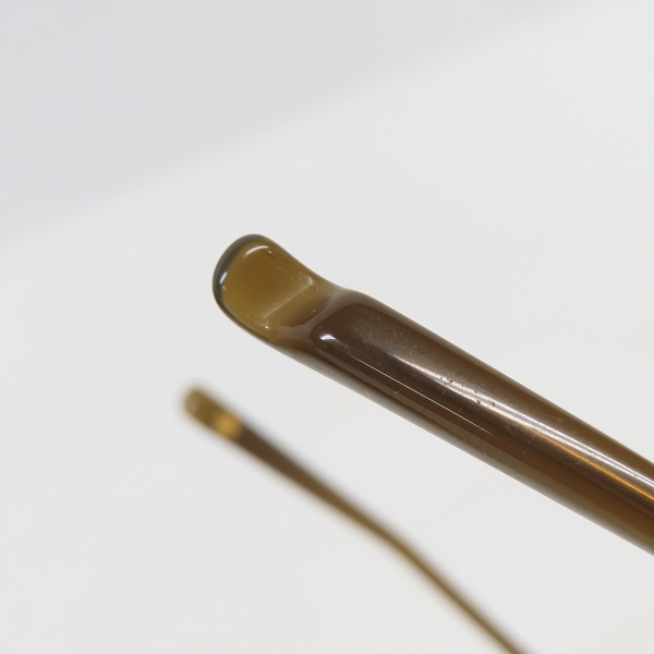 実際に弊社で買取させて頂いた999.9/フォーナインズ TITANIUM/チタニウム メタルフレーム 眼鏡/メガネ/アイウェア S-682Tの画像 8枚目