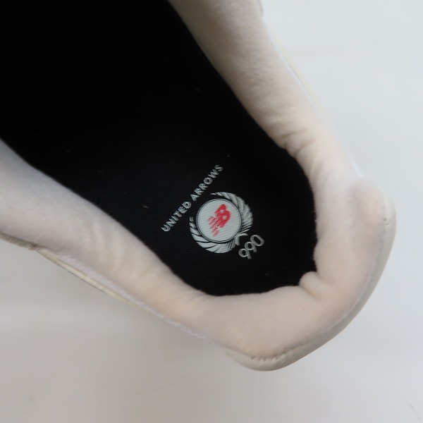 実際に弊社で買取させて頂いた【未使用】new balance×UNITED ARROWS/ニューバランス×ユナイテッドアローズ USA製 スニーカー M990JUA4/27の画像 4枚目