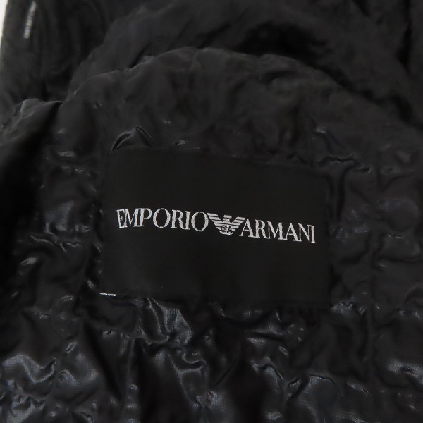 実際に弊社で買取させて頂いたEMPORIO ARMANI/エンポリオアルマーニ キルティング ジャケット/EU:56の画像 6枚目