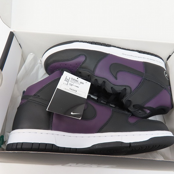 実際に弊社で買取させて頂いたNIKE×FRAGMENT DESIGN/ナイキ×フラグメントデザイン DUNK HI/F ダンクハイ 北京 DJ0382-600/27の画像 7枚目