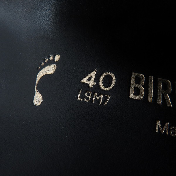 実際に弊社で買取させて頂いたBIRKENSTOCK/ビルケンシュトック Zurich/チューリッヒ レザー サンダル 40の画像 5枚目