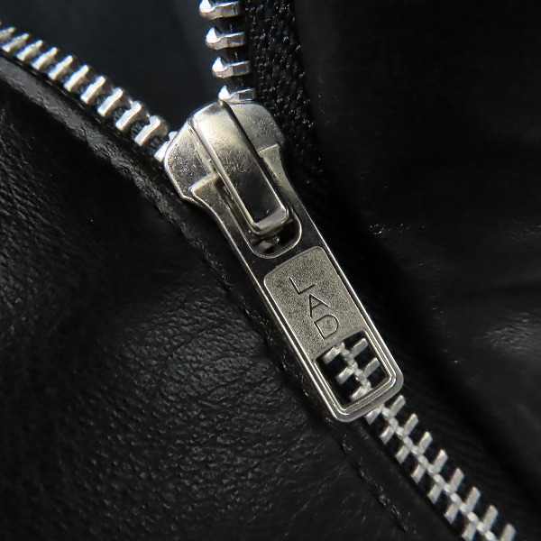 実際に弊社で買取させて頂いたLAD MUSICIAN/ラッドミュージシャン A-2 レザージャケット 2212-354/42の画像 6枚目