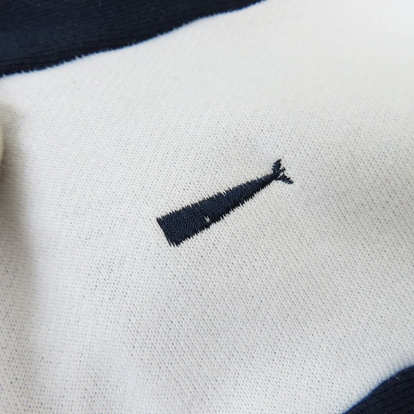 実際に弊社で買取させて頂いたDESCENDANT/ディセンダント クジラロゴ刺繍 ジップアップパーカー 2の画像 5枚目