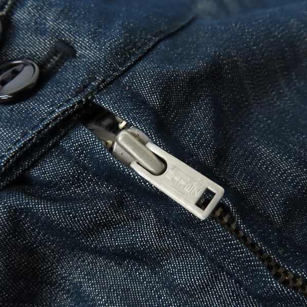 実際に弊社で買取させて頂いたR.J.B THE FLAT HEAD/フラットヘッド ジップアップ ブルゾン/ジャケット 40の画像 6枚目