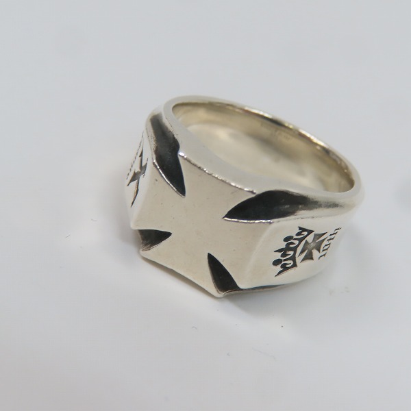 実際に弊社で買取させて頂いたDEAL DESIGN×KINGS ROAD/ディールデザイン 10周年記念 コラボ リング 限定200個 18.5-19号