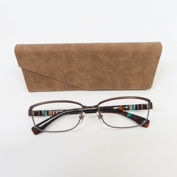 実際に弊社で買取させて頂いた999.9/フォーナインズ コンビネーションフレーム 眼鏡/メガネ/アイウェア S-901Tの画像 7枚目