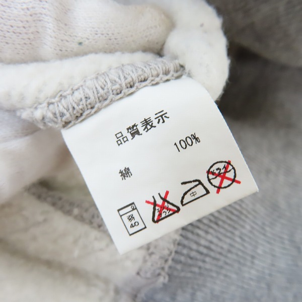 実際に弊社で買取させて頂いたTHE FLAT HEAD/フラットヘッド HARD BIRD/ハードバード Hロゴ クルーネックスウェット 38の画像 3枚目