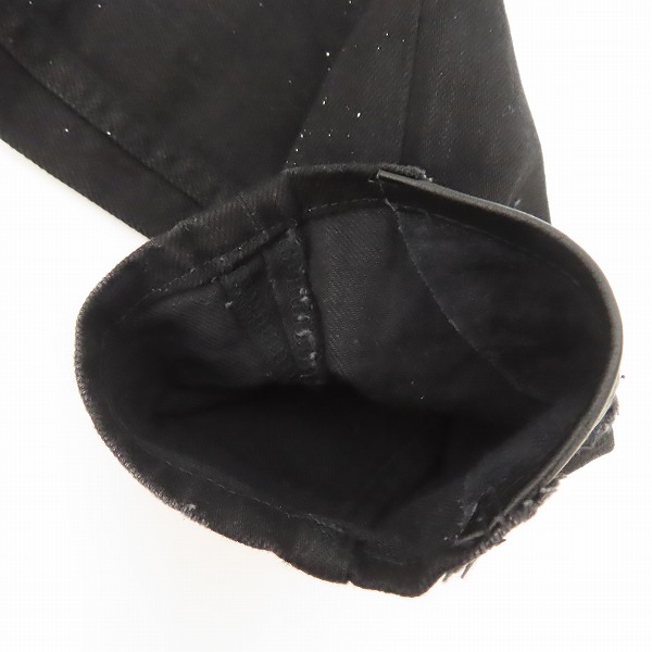 実際に弊社で買取させて頂いたNO ID.×OVERDESIGN/ノーアイディー×オーバーデザイン ペンキ/ダメージ/リメイク加工 デニムパンツ 841035-361P/2の画像 9枚目